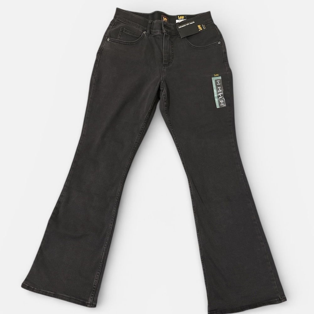 Lee Women's Black Flare Jeans